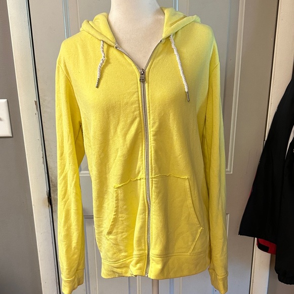 Calvin Klein Performance Yellow Hoodie - Picture 1 of 7